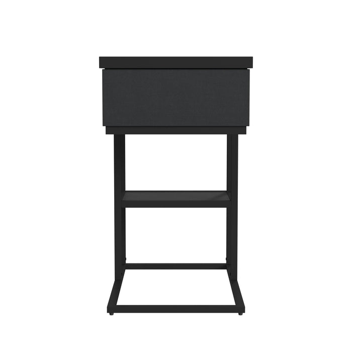 Halo - Smart C-Table - Black – End Tables by Elements International at Furniture Wholesale Plus , Nashville furniture store