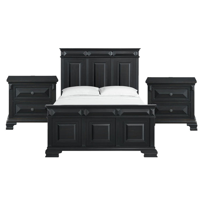 Bridgestone - Panel Bedroom Set – 3 Piece Bedroom Sets by Elements International at Furniture Wholesale Plus , Nashville furniture store