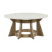 Berkley Square - Round Cocktail Table - Linen & Khaki – Cocktail Tables by Liberty Furniture at Furniture Wholesale Plus , Nashville furniture store