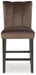 Jeshina - Upholstered Barstool (Set of 2) - Mocha – Stool Sets by Signature Design by Ashley® at Furniture Wholesale Plus , Nashville furniture store