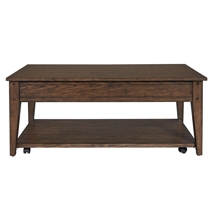 Lake House - Lift Top Cocktail Table – Cocktail Tables by Liberty Furniture at Furniture Wholesale Plus , Nashville furniture store