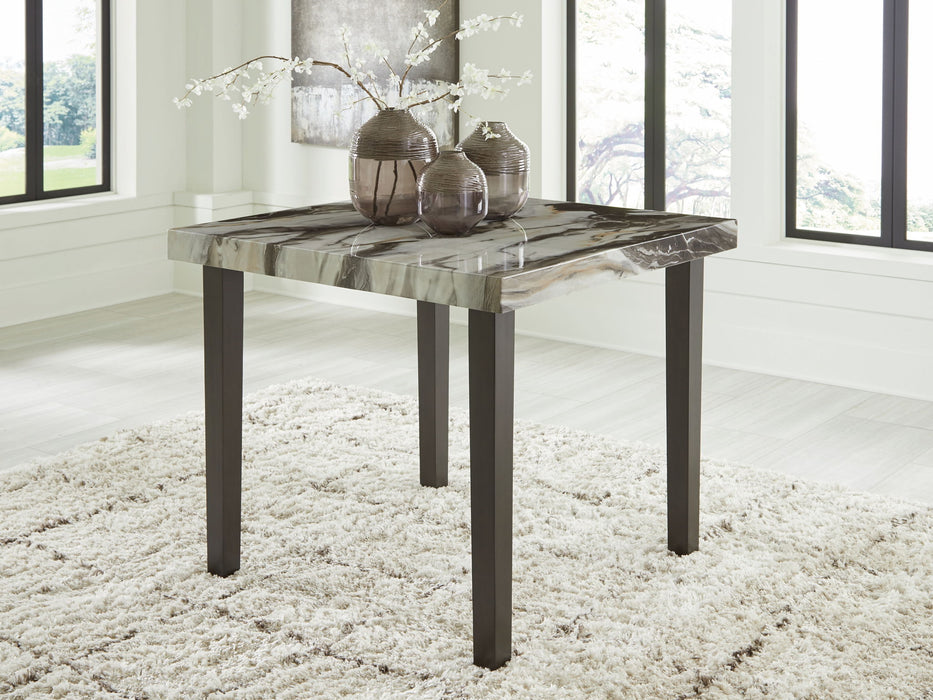 Jeshina - Square Dining Room Counter Table - Dark Brown / Beige – Counter Tables by Signature Design by Ashley® at Furniture Wholesale Plus , Nashville furniture store