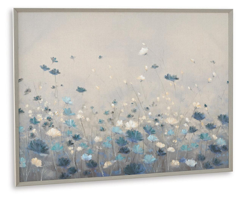 Claydale - Wall Art - Gray / Blue / White – Canvas Art by Signature Design by Ashley® at Furniture Wholesale Plus , Nashville furniture store