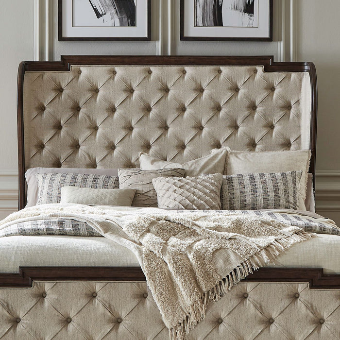 Providence Park - Upholstered Shelter Headboard – Upholstered Headboards by Liberty Furniture at Furniture Wholesale Plus , Nashville furniture store