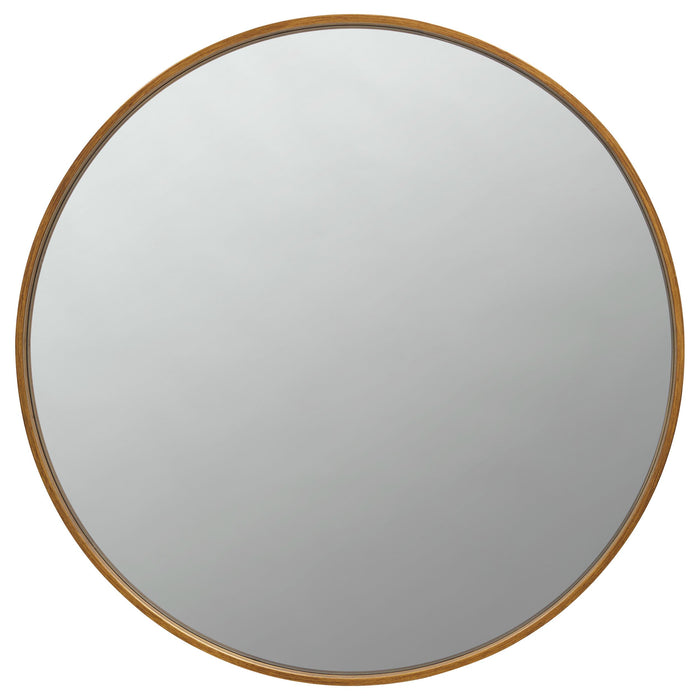 O'Malley Round Mirror Brass - Premium Mirror from Coaster Z2 Standard - Just $298! Shop now at Furniture Wholesale Plus  We are the best furniture store in Nashville, Hendersonville, Goodlettsville, Madison, Antioch, Mount Juliet, Lebanon, Gallatin, Springfield, Murfreesboro, Franklin, Brentwood