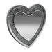 Aiko Heart Shape Wall Mirror Silver - Premium Mirror from Coaster Z2 Standard - Just $278! Shop now at Furniture Wholesale Plus  We are the best furniture store in Nashville, Hendersonville, Goodlettsville, Madison, Antioch, Mount Juliet, Lebanon, Gallatin, Springfield, Murfreesboro, Franklin, Brentwood