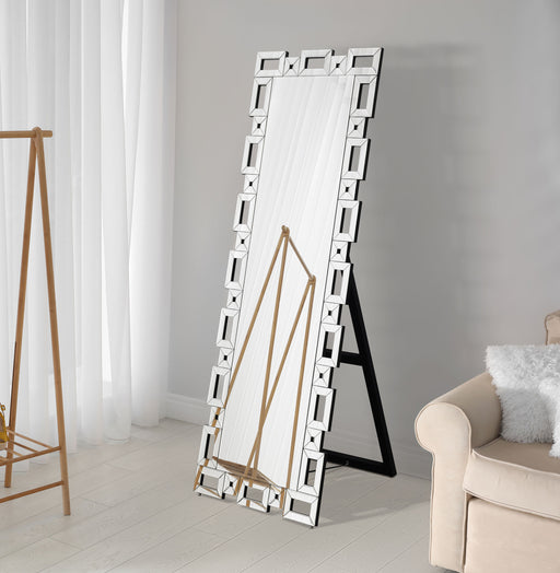 Tavin Geometric Frame Cheval Mirror - Premium Mirror from Coaster Z2 Standard - Just $398! Shop now at Furniture Wholesale Plus  We are the best furniture store in Nashville, Hendersonville, Goodlettsville, Madison, Antioch, Mount Juliet, Lebanon, Gallatin, Springfield, Murfreesboro, Franklin, Brentwood