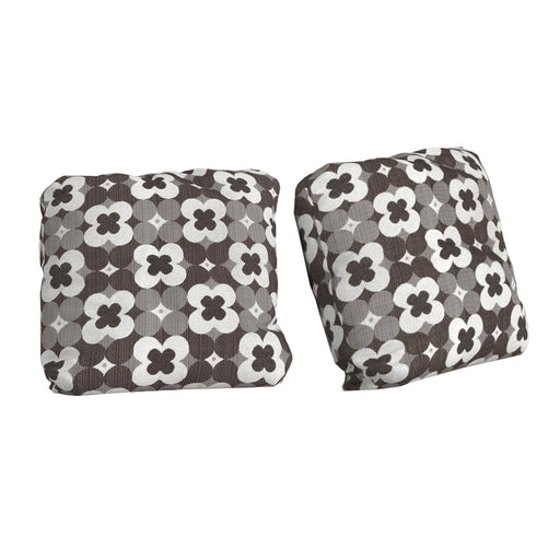 Zandara - Accent Pillows (Set of 2) - Gray – Outdoor Pillows by Elements International at Furniture Wholesale Plus , Nashville furniture store