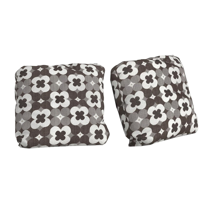 Zandara - Accent Pillows (Set of 2) - Gray – Outdoor Pillows by Elements International at Furniture Wholesale Plus , Nashville furniture store