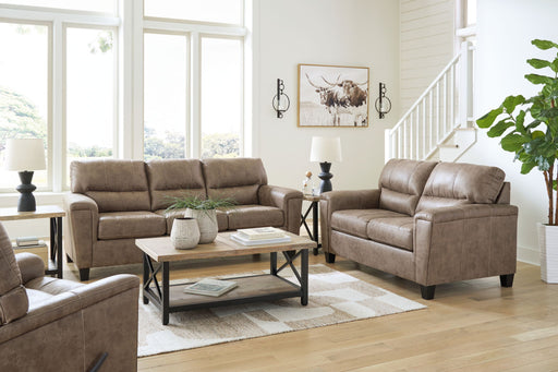 Navi - 3 Pc. - Sofa, Loveseat, Rocker Recliner - Fossil – 3 Piece Living Room Sets by Signature Design by Ashley® at Furniture Wholesale Plus , Nashville furniture store