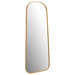 Simeon Metal Frame Full Length 59" Floor Mirror Antique Gold - Premium Mirror from Coaster Z2 Standard - Just $302! Shop now at Furniture Wholesale Plus  We are the best furniture store in Nashville, Hendersonville, Goodlettsville, Madison, Antioch, Mount Juliet, Lebanon, Gallatin, Springfield, Murfreesboro, Franklin, Brentwood