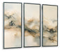 Larrondale - Wall Art Set (Set of 3) - Black / Gray / Brown – Canvas Art Sets by Signature Design by Ashley® at Furniture Wholesale Plus , Nashville furniture store