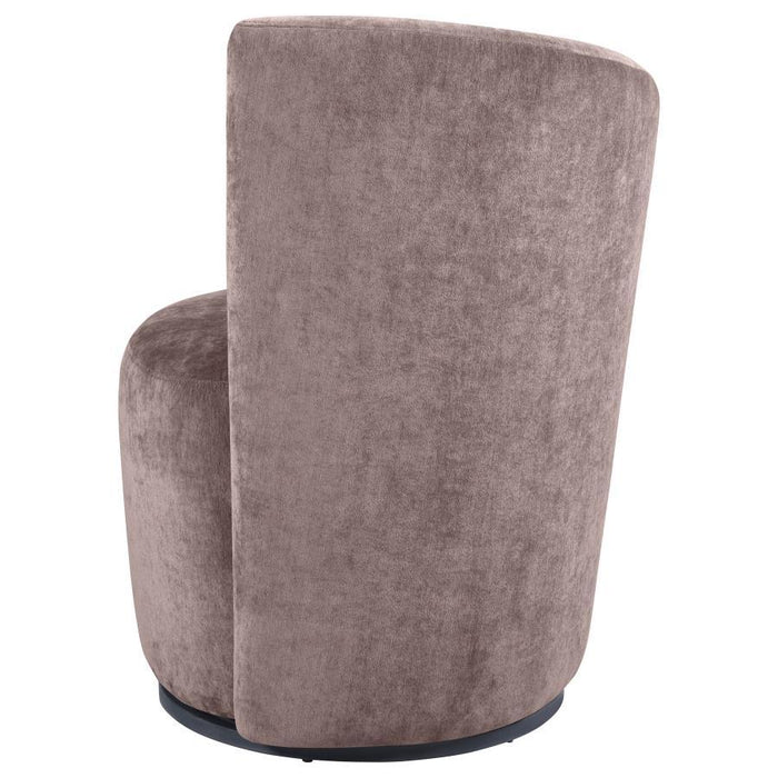 Nueva - Upholstered Swivel Chair Curved Backrest - Premium Swivel Chairs from Coaster Fine Furniture - Just $529! Shop now at Furniture Wholesale Plus  We are the best furniture store in Nashville, Hendersonville, Goodlettsville, Madison, Antioch, Mount Juliet, Lebanon, Gallatin, Springfield, Murfreesboro, Franklin, Brentwood