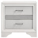 Miranda - 2-Drawer Nightstand – Accent Nightstands by CoasterEveryday at Furniture Wholesale Plus , Nashville furniture store