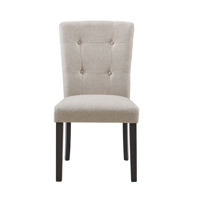 Lexi - Tufted Upholstered Chair (Set of 2) - Espresso – Chair Sets by Elements International at Furniture Wholesale Plus , Nashville furniture store