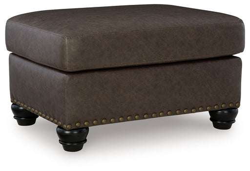 Roxmere - Umber - Ottoman - Premium Upholstered Ottomans from Benchcraft® - Just $228! Shop now at Furniture Wholesale Plus  We are the best furniture store in Nashville, Hendersonville, Goodlettsville, Madison, Antioch, Mount Juliet, Lebanon, Gallatin, Springfield, Murfreesboro, Franklin, Brentwood