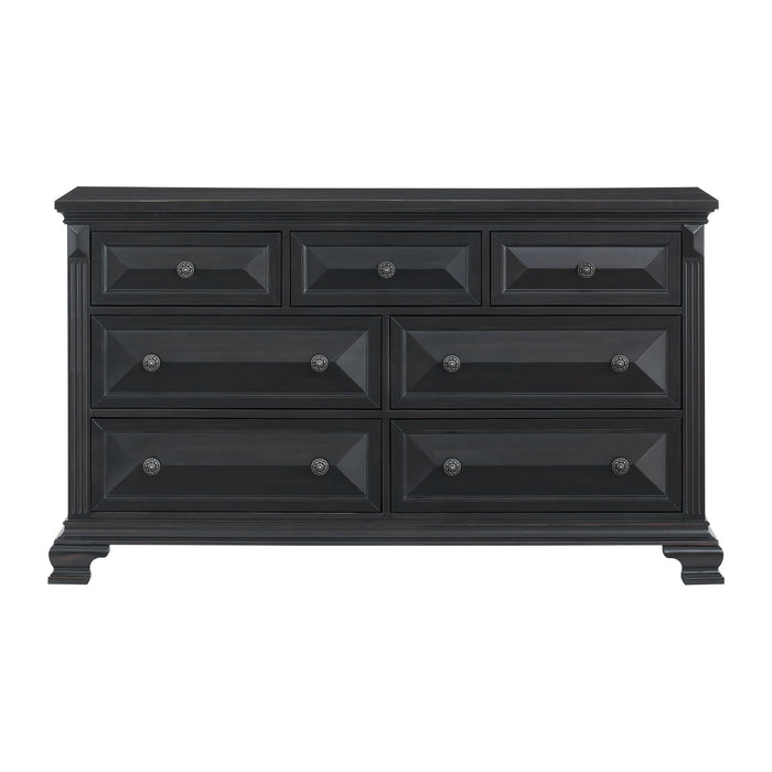Bridgestone - 7-Drawer Dresser – Dressers by Elements International at Furniture Wholesale Plus , Nashville furniture store