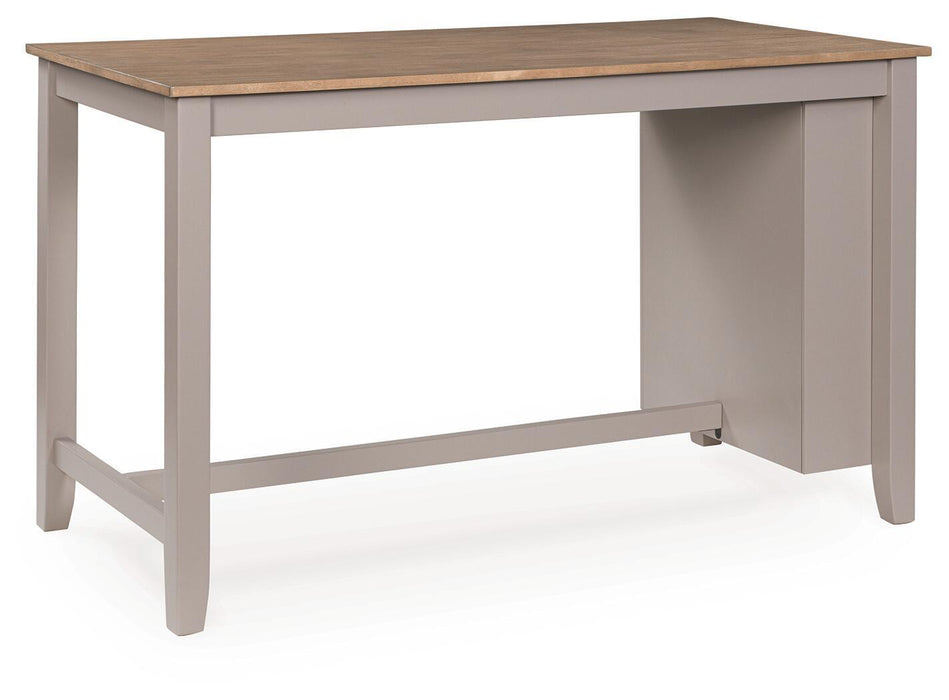 Harperfeld - Rectangular Dining Room Counter Table - Natural / Gray – Counter Tables by Signature Design by Ashley® at Furniture Wholesale Plus , Nashville furniture store
