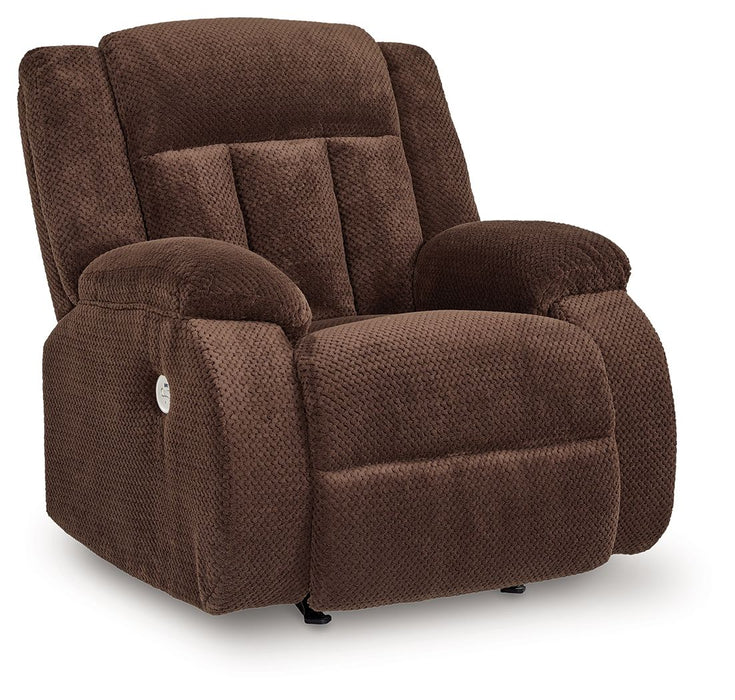 Free Wake - Power Rocker Recliner - Chocolate – Rocker Chairs by Signature Design by Ashley® at Furniture Wholesale Plus , Nashville furniture store