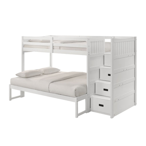 Sami - Step Bunk With Right Headboard – Bunk Beds by Elements International at Furniture Wholesale Plus , Nashville furniture store