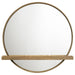 Arini - Round Vanity Wall Mirror With Shelf - Premium Vanity Mirrors from CoasterElevations - Just $259! Shop now at Furniture Wholesale Plus  We are the best furniture store in Nashville, Hendersonville, Goodlettsville, Madison, Antioch, Mount Juliet, Lebanon, Gallatin, Springfield, Murfreesboro, Franklin, Brentwood