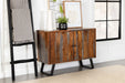 Mathis Sled Base Accent Cabinet Sheesham Grey - Premium Accent Cabinet from Coaster Z2 Standard - Just $690! Shop now at Furniture Wholesale Plus  We are the best furniture store in Nashville, Hendersonville, Goodlettsville, Madison, Antioch, Mount Juliet, Lebanon, Gallatin, Springfield, Murfreesboro, Franklin, Brentwood