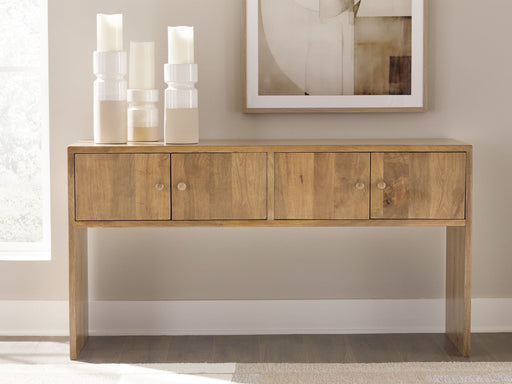 Ella Grove - Console - Rich Brown – Console Tables by Signature Design by Ashley® at Furniture Wholesale Plus , Nashville furniture store
