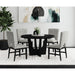 Oregon - Round Table With Wood Top – Counter Tables by Elements International at Furniture Wholesale Plus , Nashville furniture store