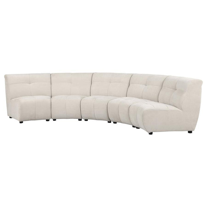 Charlotte - Upholstered Modular Sectional Sofa – Stationary Sectionals by Coaster Fine Furniture at Furniture Wholesale Plus , Nashville furniture store