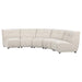 Charlotte - Upholstered Modular Sectional Sofa – Stationary Sectionals by Coaster Fine Furniture at Furniture Wholesale Plus , Nashville furniture store