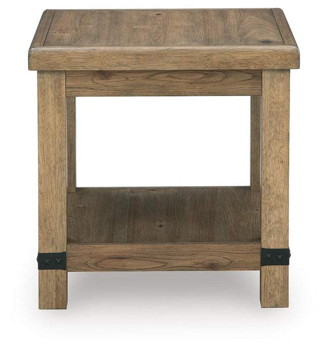 Ridgester - Rectangular End Table - Light Brown – End Tables by Signature Design by Ashley® at Furniture Wholesale Plus , Nashville furniture store