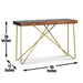 Walter - Brass Inlay Sofa Table - Brown – Sofa Tables by Steve Silver Furniture at Furniture Wholesale Plus , Nashville furniture store