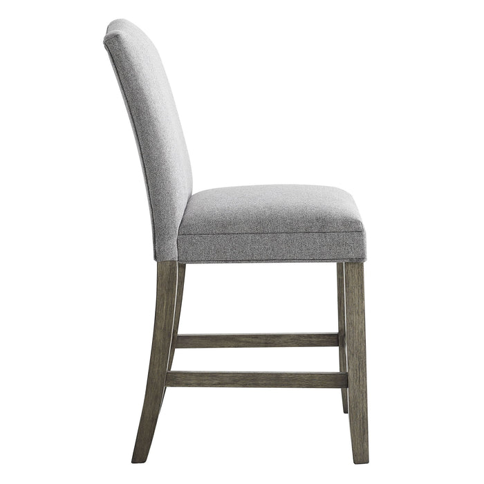 Grayson - Counter Chair - Gray / Light Brown – Counter Chairs by Steve Silver Furniture at Furniture Wholesale Plus , Nashville furniture store
