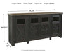 Tyler Creek - Extra Large TV Stand - Black / Gray – TV Stands by Signature Design by Ashley® at Furniture Wholesale Plus , Nashville furniture store