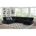 Nightfall - Sectional Set With 1 Pillow – Stationary Sectionals by Elements International at Furniture Wholesale Plus , Nashville furniture store