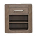 South Bend - Open Nightstand With Charging Station - Burnished Clay – Nightstands w/ Charging Stations by Liberty Furniture at Furniture Wholesale Plus , Nashville furniture store