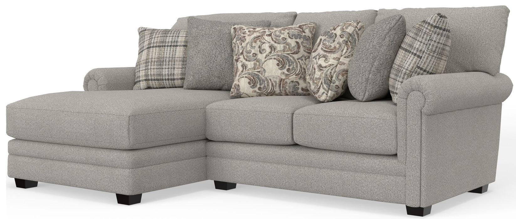 Livingston - Sectional With Comfort Coil Seating And Accent Pillows Included – Stationary Sectionals by Jackson at Furniture Wholesale Plus , Nashville furniture store