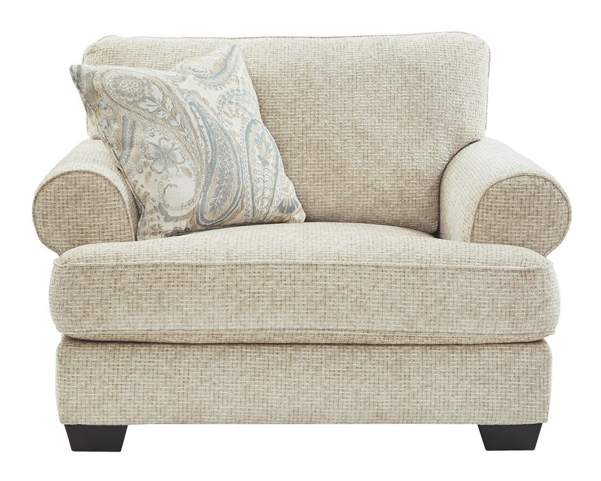 Monaghan - Chair and a Half - Sandstone – Arm Chairs by Signature Design by Ashley® at Furniture Wholesale Plus , Nashville furniture store