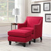 Erica - Ottoman – Upholstered Ottomans by Elements International at Furniture Wholesale Plus , Nashville furniture store