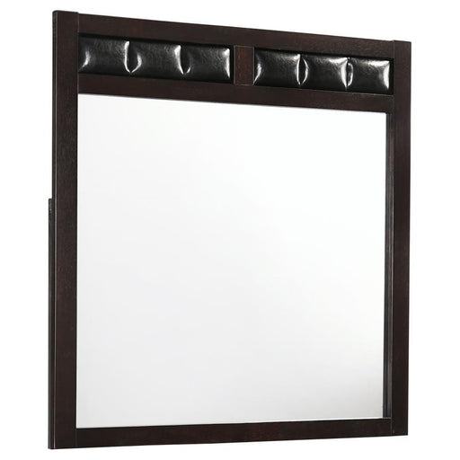 Carlton - Upholstered Rectangular Mirror - Premium Bedroom Mirrors from CoasterEveryday - Just $119! Shop now at Furniture Wholesale Plus  We are the best furniture store in Nashville, Hendersonville, Goodlettsville, Madison, Antioch, Mount Juliet, Lebanon, Gallatin, Springfield, Murfreesboro, Franklin, Brentwood