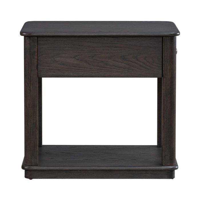 Wallace - End Table - Aged Oak – End Tables by Liberty Furniture at Furniture Wholesale Plus , Nashville furniture store