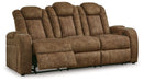 Wolfridge - Brindle - 2 Pc. - Power Reclining Sofa, Power Reclining Loveseat With Console - Premium Reclining Sofas & Loveseats from Signature Design by Ashley® - Just $2398! Shop now at Furniture Wholesale Plus  We are the best furniture store in Nashville, Hendersonville, Goodlettsville, Madison, Antioch, Mount Juliet, Lebanon, Gallatin, Springfield, Murfreesboro, Franklin, Brentwood
