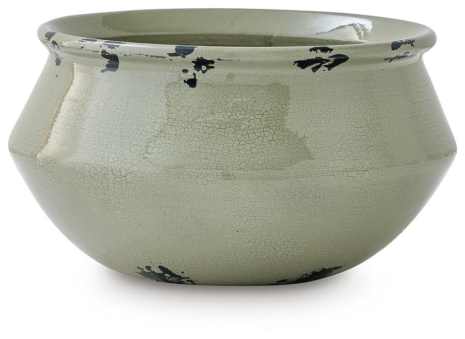 Wittbell - Bowl - Antique Sage – Plates & Bowls by Signature Design by Ashley® at Furniture Wholesale Plus , Nashville furniture store