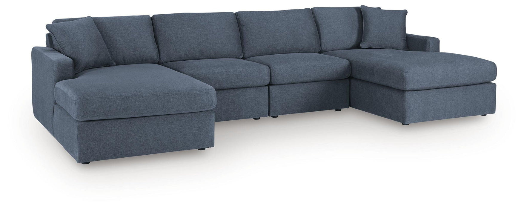 Modmax - U-Shaped Sectional - Ink – Stationary Sectionals by Signature Design by Ashley® at Furniture Wholesale Plus , Nashville furniture store