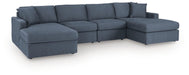 Modmax - U-Shaped Sectional - Ink – Stationary Sectionals by Signature Design by Ashley® at Furniture Wholesale Plus , Nashville furniture store