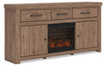 Garistyn - TV Stand With Fireplace Option – TV Stands by Signature Design by Ashley® at Furniture Wholesale Plus , Nashville furniture store