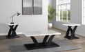 Zion - 3 Piece Cocktail Set - Black & White – Table Sets by Crown Mark at Furniture Wholesale Plus , Nashville furniture store