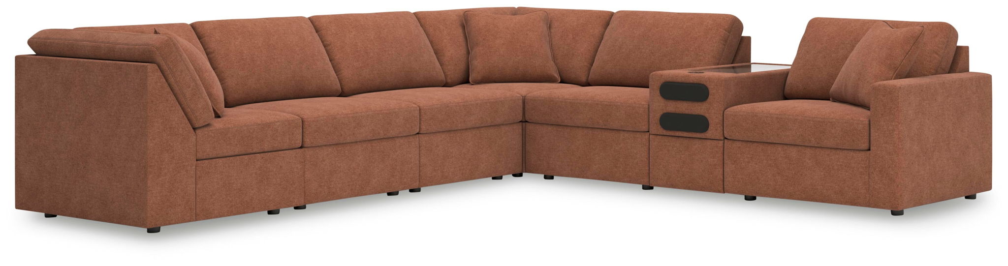 Modmax - Sectional - Spice – Stationary Sectionals by Signature Design by Ashley® at Furniture Wholesale Plus , Nashville furniture store