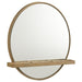 Arini - Round Vanity Wall Mirror With Shelf - Premium Vanity Mirrors from CoasterElevations - Just $259! Shop now at Furniture Wholesale Plus  We are the best furniture store in Nashville, Hendersonville, Goodlettsville, Madison, Antioch, Mount Juliet, Lebanon, Gallatin, Springfield, Murfreesboro, Franklin, Brentwood