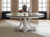 Magnolia Manor - Round Table - Antique White – Dining Tables by Liberty Furniture at Furniture Wholesale Plus , Nashville furniture store